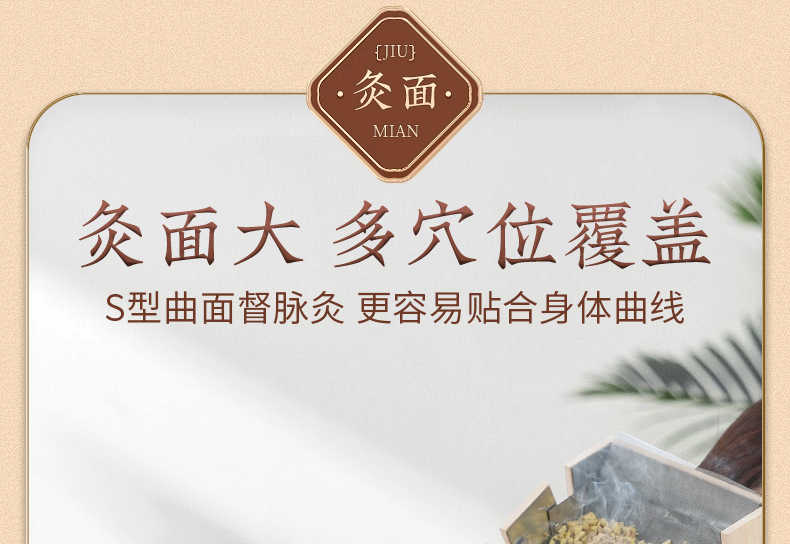 Dragon Fire Moxibustion Tool Wooden Du Mai Long Snake Moxa Box for Back Spine and Abdomen Home Use with 500g Moxa Powder key features