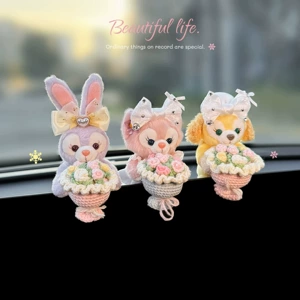 Car Dashboard Decorations, Cute Linabell and Stellalou Car Toys for the Dashboard Screen