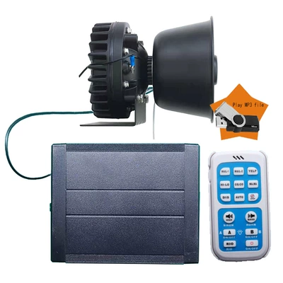 control siren AS920BH-MP3+ Black | Car horn/tweeter