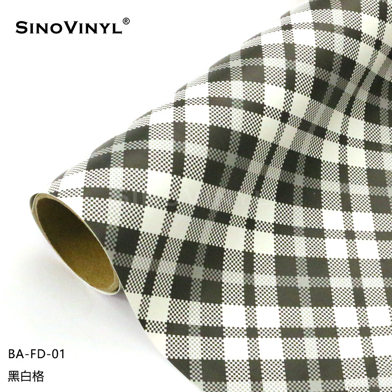 Xinlang Navidad Plaid pegatinas decorativas vacaciones festivo coche cuerpo pegatinas negro rojo Plaid publicidad letras papel instantáneas pegatinas