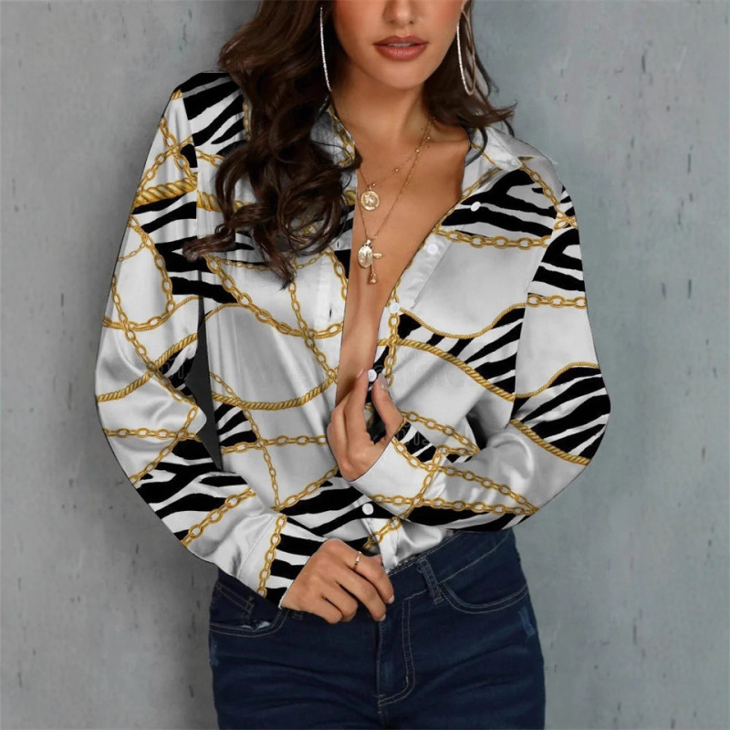 Spring and Summer Fashion Trend Women's Casual Long-Sleeved Shirts Are Lightweight, Comfortable and Breathable