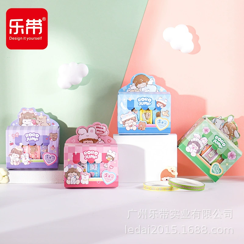 "Paper tape, cartoon sticker, container, scheduler, wholesale"