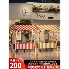 幼稚園ディスプレイスタンドナイトマーケット屋台スタンド無垢材プロモーション屋台折りたたみ子供用フリーマーケットブースカードレイアウト