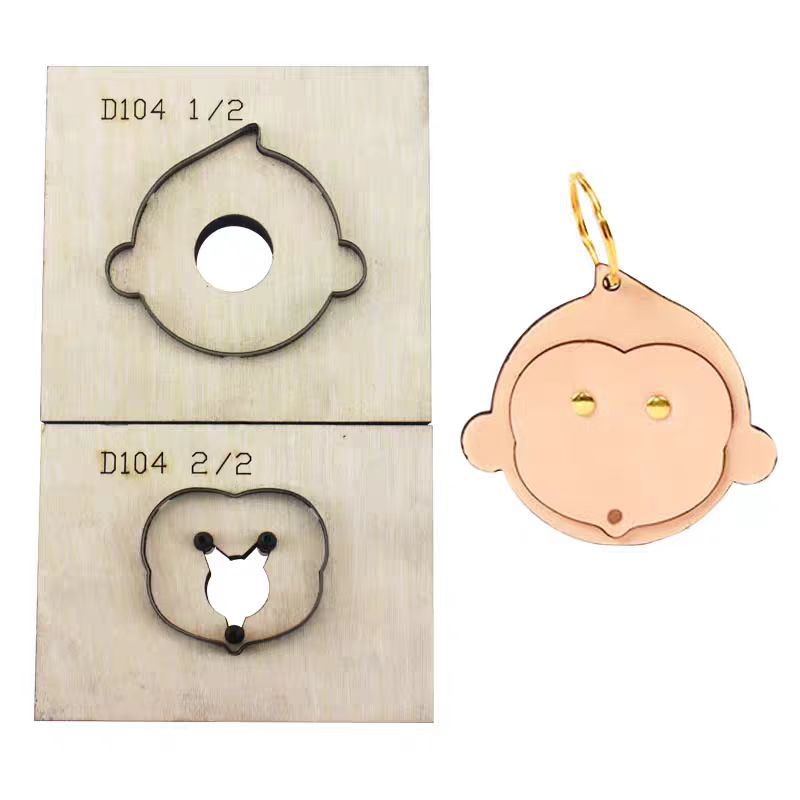 猴子刀模手工DIY皮革版型日本钢锋利耐用下料方便皮具刀模