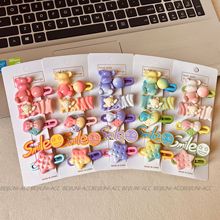 2025新款发饰小女孩发卡儿童可爱小熊发夹女童碎发刘海夹子头饰女