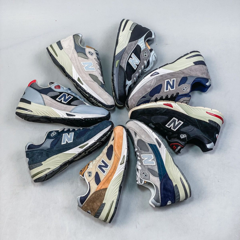 Putian High Version New Nb991 992 993 997 Suede Retro Casual Men's and Women's Running Shoes Sports Shoes