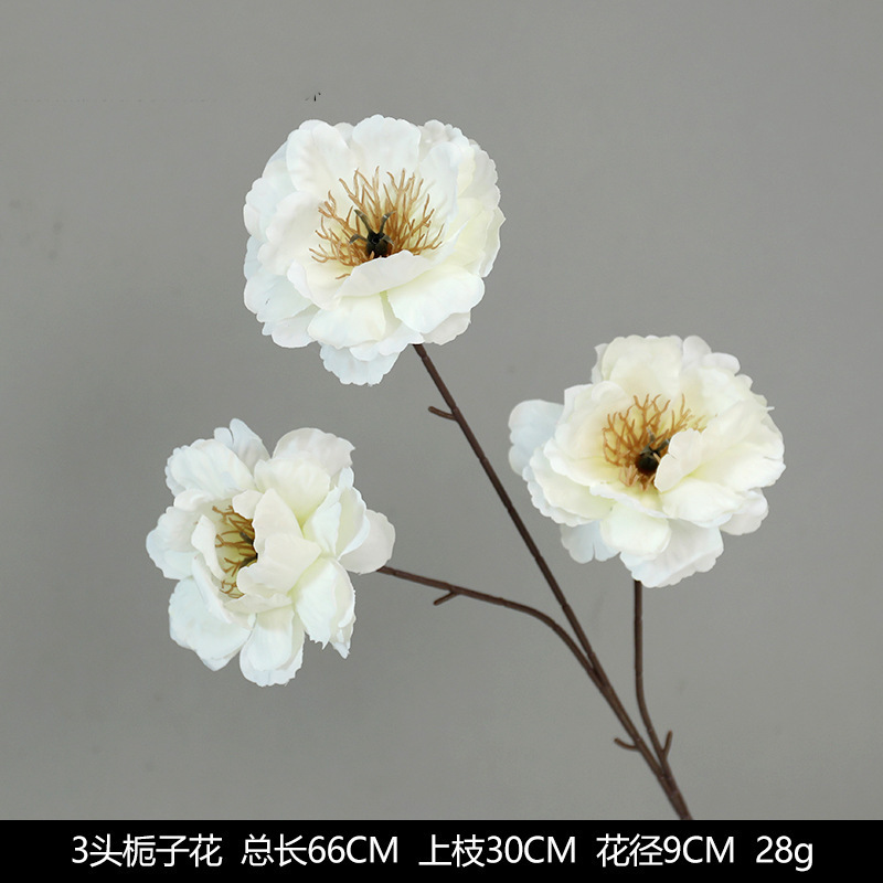 白い造花シーンアレンジメント花の造花ブーケ装飾造花造園アジサイシルクフラワー装飾花|undefined