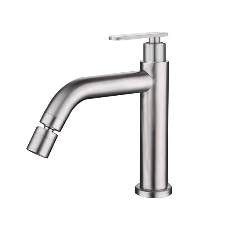Grifos de doble salida de agua de enfriamiento único balcón lavabo