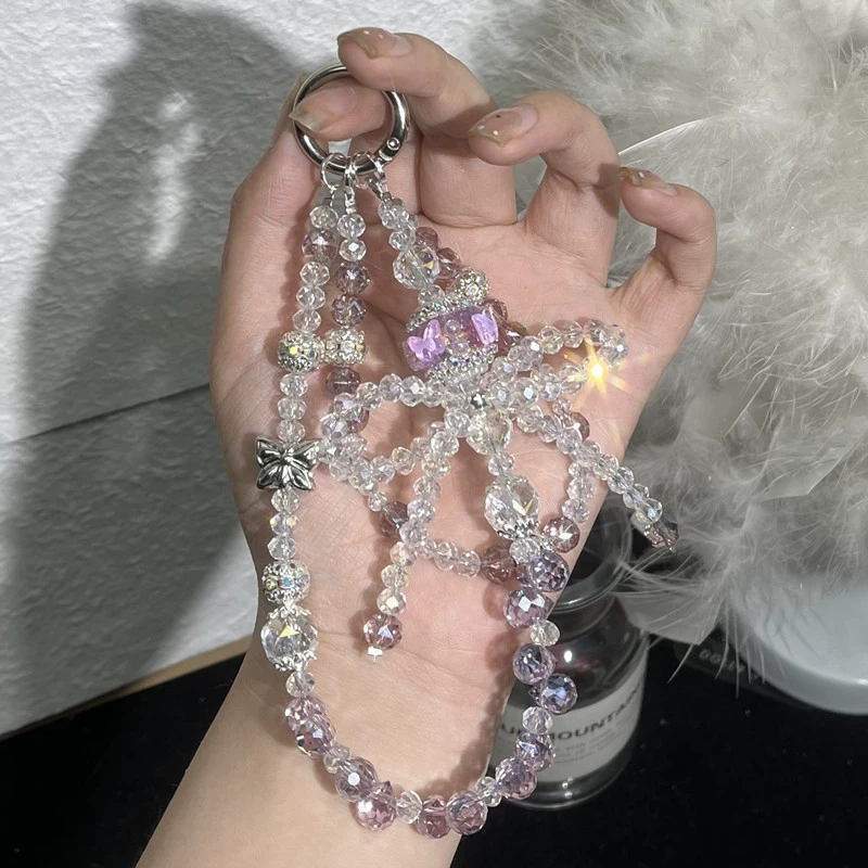 [Дизайнерская модель] Medusa diy мобильный телефон цепочка бисерный роскошный кулон новая прямой эффект трансляции живой шоу фабричное прямые продажи