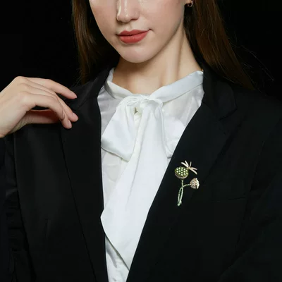 temperament Dragonfly Pearl corsage – Yaxa sancaqları