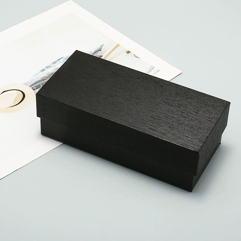 New high-end black sunglasses box heaven and earth cover high sense simple square sunglasses storage box manufacturers wholesale New high-end black sunglasses box heaven and earth cover high sense simple square sunglasses storage box manufacturers wholesale