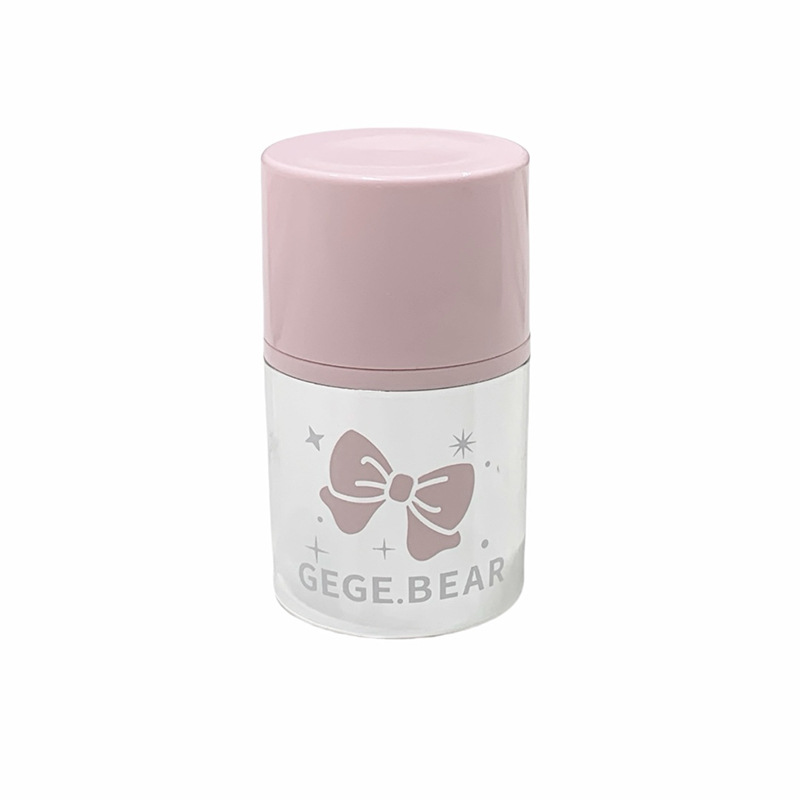Gege Bear doble color de bloqueo labial congelado agua luz baja saturación color desnudo esmalte labial esmalte labial transfronterizo brillo labial al por mayor