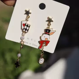 耳钉;耳坠;耳环