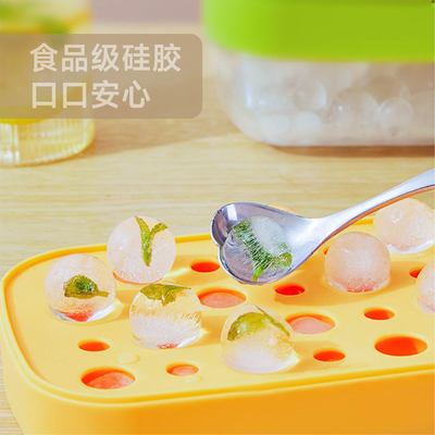 multi-storey silica gel Ice Cube Ice block mould originality With cover Ice storage box household mould Ice Box Artifact