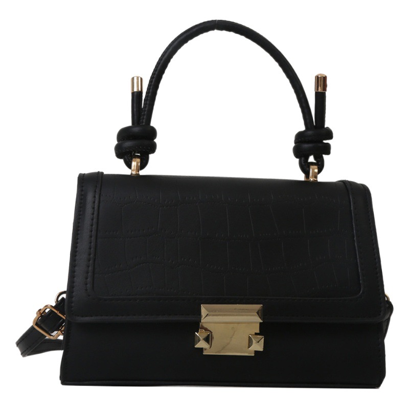 2023 otoño nueva moda retro fresco simple estilo occidental hombro crossbody pequeño bolso cuadrado portátil moda bolso de las mujeres