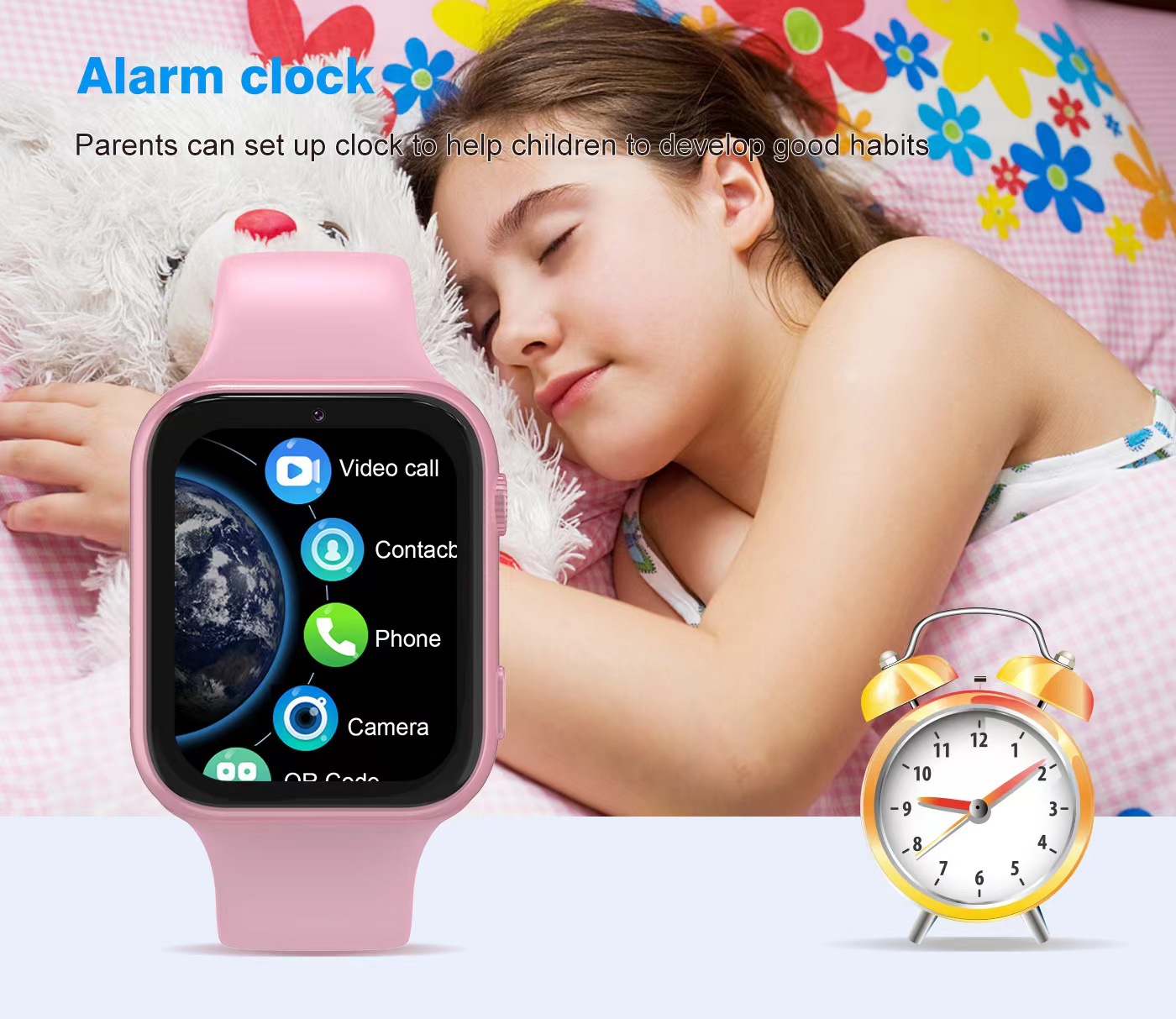 Cross-border children's smartwatch 4G smart positioning video independent call smartwatch exclusively available on Amazon undefined