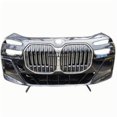 BMW 7 シリーズ G70 730 740 フロントバンパーアセンブリヘッドライトフロントマウスフードフェンダーオリジナルに適しています。