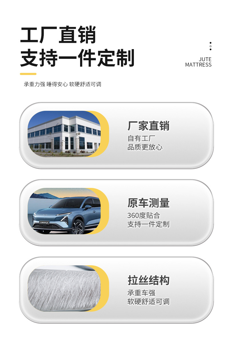 Car-Mounted Brushed Bottom Inflatable Mattress for Rear and Front Seats, Specifically for Wuling Starlight/Wuling Starlight S, Pvc Mattress