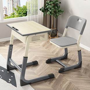 School Senior high school Primary School Students Desks and Chairs Cram School Training Course ABS Thickened Classroom Desk Tutoring Learning Desk