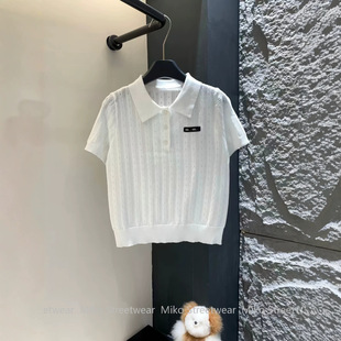 26�Ŀ�miuϵ�U��ᘿ�polo��Ů�nϵ͸�ⷭ�I�p�g�WԺ�L��������