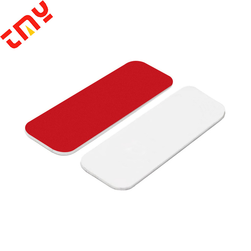 흰색 바탕에 빨간색 (직사각형 76*25mm)