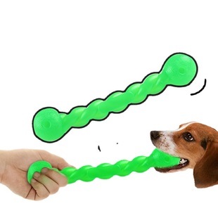 Directly for Pet Toys Dog Rubber Grinding Stick Dog Biting Toys Tooth Cleaning Molar Bite-resistant Interactive Dog Toys