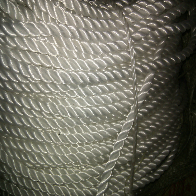 永牌绳网胶丝绳 聚乙烯PE渔丝绳 三股红色绿色白色黑色捆绑塑料绳