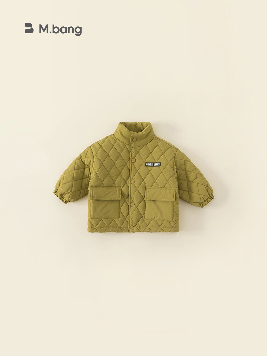 Ropa Infantil Youbao, Chaqueta Acolchada de Algodón para Niños, Cárdigan para Niños Pequeños, Abrigo Grueso para Niñas, Ropa de Algodón para Niños Otoño e Invierno DY82046