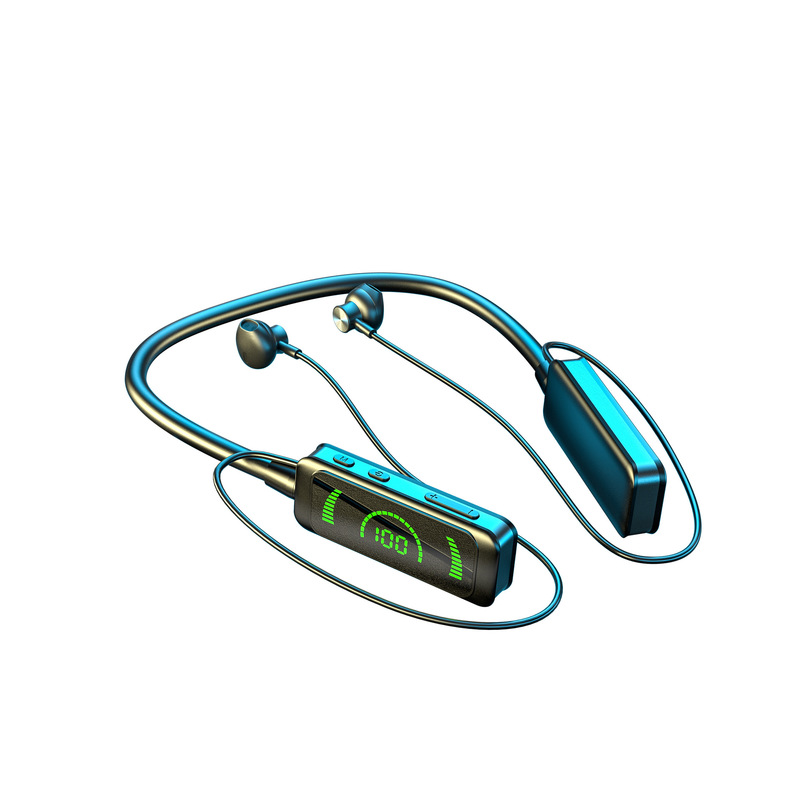 人気の X88 ミラー 2025 新しいワイヤレス Bluetooth ヘッドセットセミインイヤーハンギングネックスポーツ超長バッテリー寿命プライベートモデル|undefined