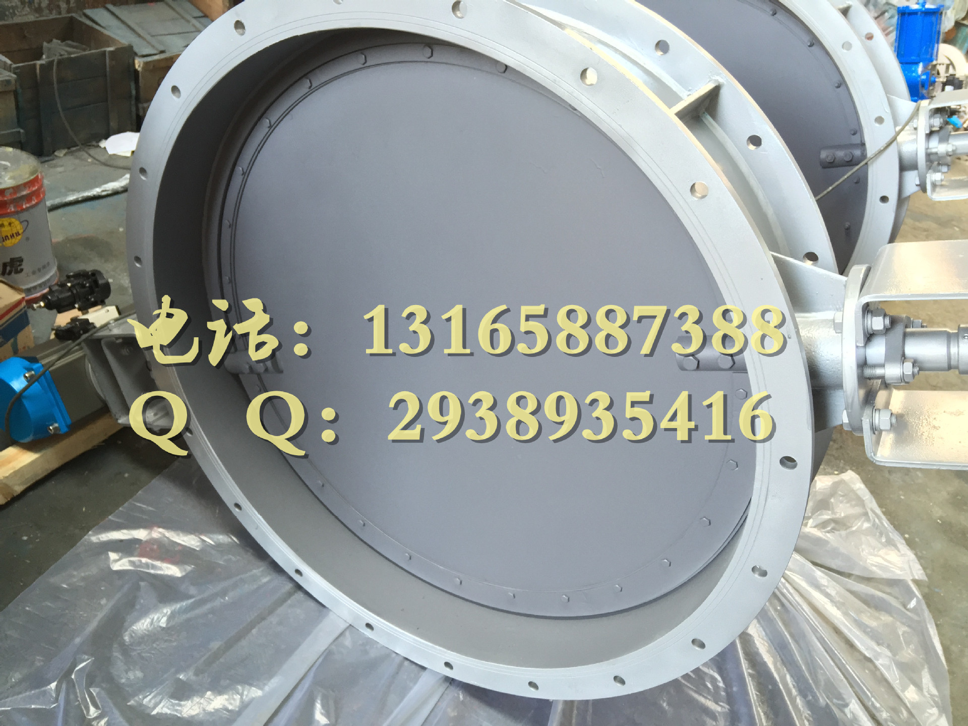 RTO切换阀，焚烧炉RTO系统阀门气动新风阀、气动吹扫阀