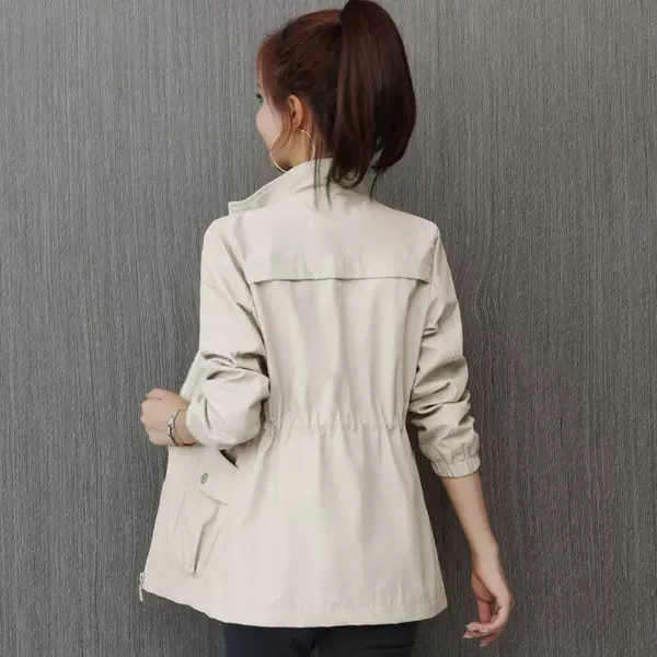 Off-white single layer lining