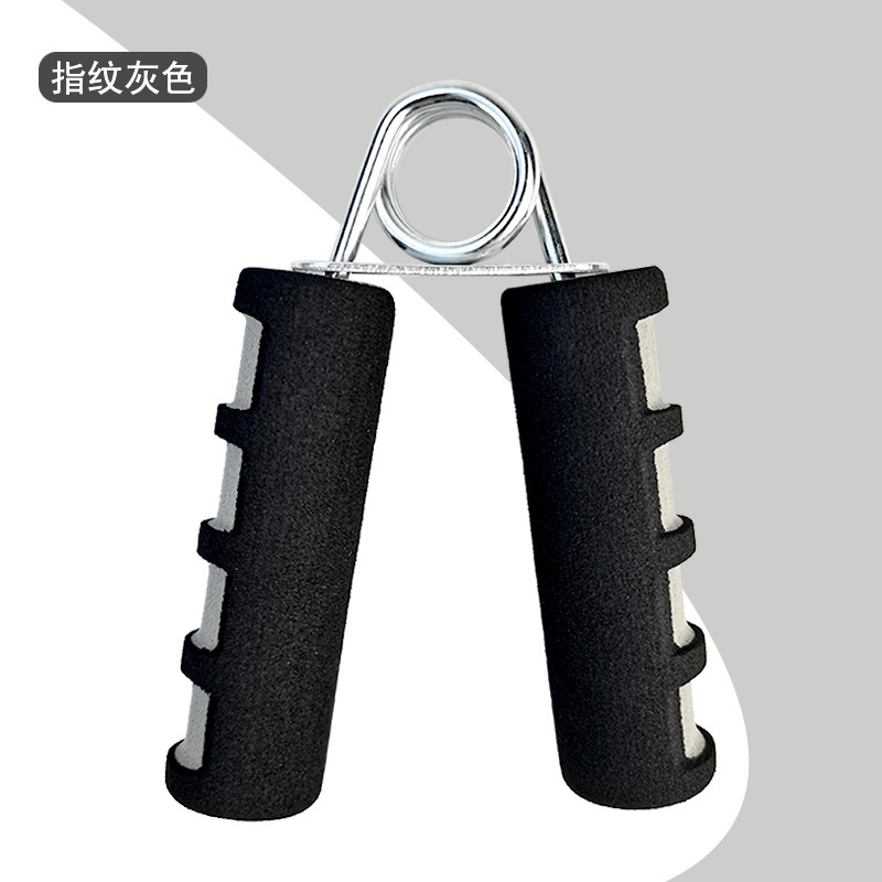 A型握力器2色泡綿ハンドル家庭用フィットネス指トレーニングスプリング鋼スポンジ握力器卸売り|undefined