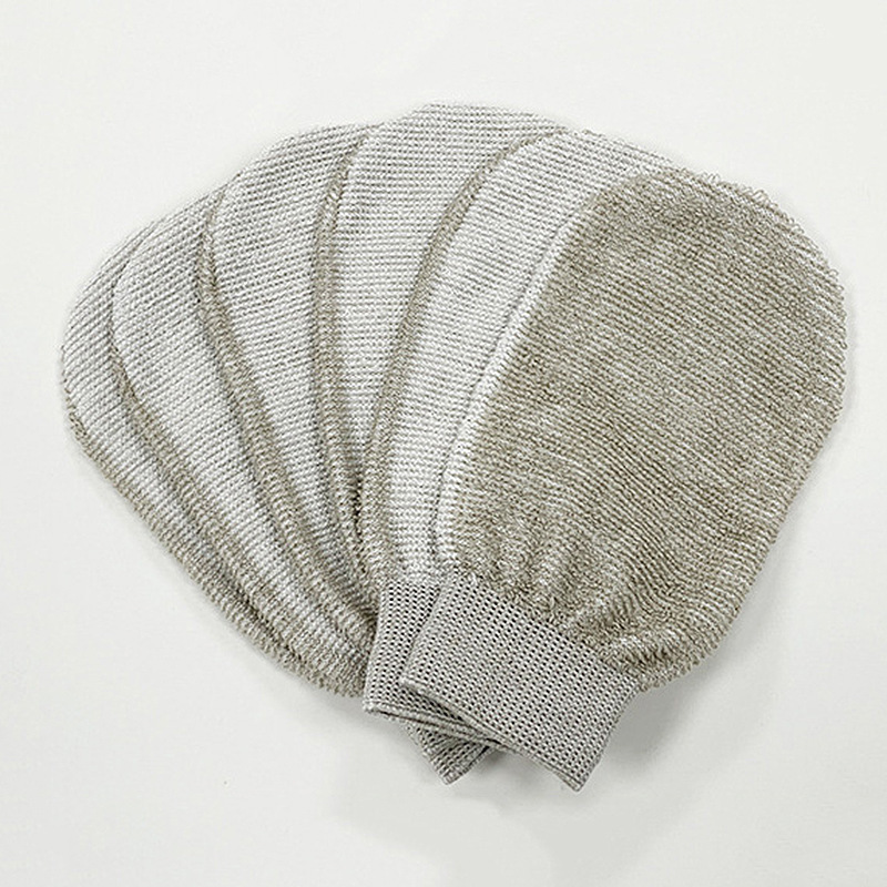Linen double-sided bath towel thickened bath towel Terry gloves coarse sand exfoliating exfoliating gloves Linen double-sided bath towel thickened bath towel Terry gloves coarse sand exfoliating exfoliating gloves