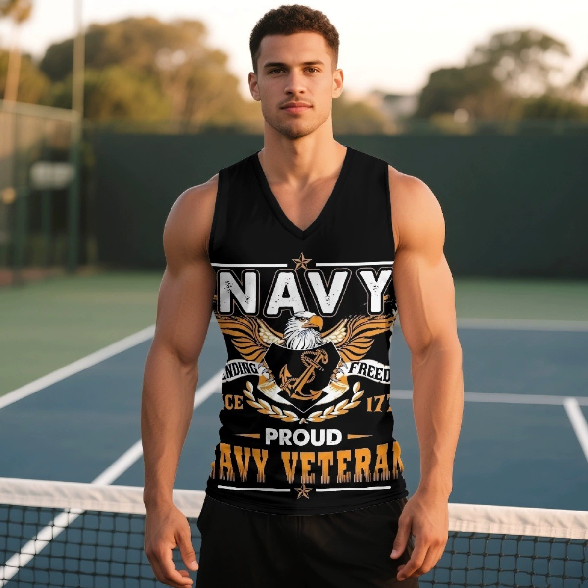 Мужской жилет с принтом орла, дропшиппинг, оптовая торговля, спортивная одежда, фитнес-жилет в стиле американской моды.