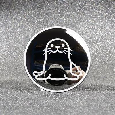 Byd Seal 06 Car Sticker Exterior Modification Seal 05 07 Gt Wheel Hub Cover Decorative Sticker Black Color Change (Hub cover) - seal-design-mirror-black-titanium-4-pieces