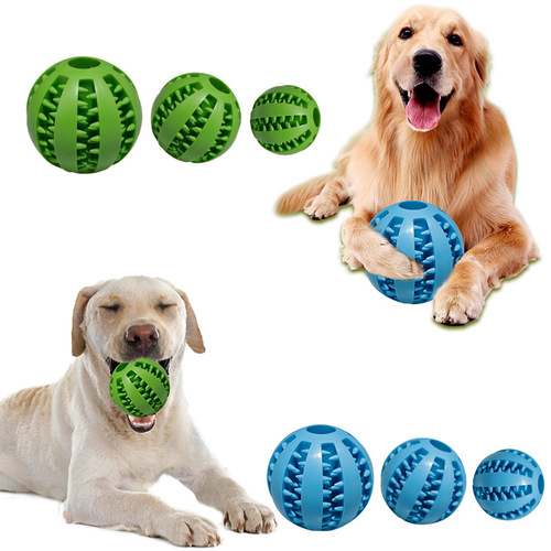 Pet molar sawtooth ball, dog toy, entertainment, boredom relief, teeth grinding, tooth cleaning, dog food leakage toy ball wholesale