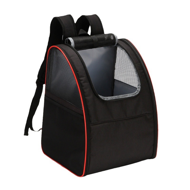 Caja de jaula de gato con claraboya llevar perro mochila llevar bolsa de mascota bolsa de transporte gato bolsa de espacio