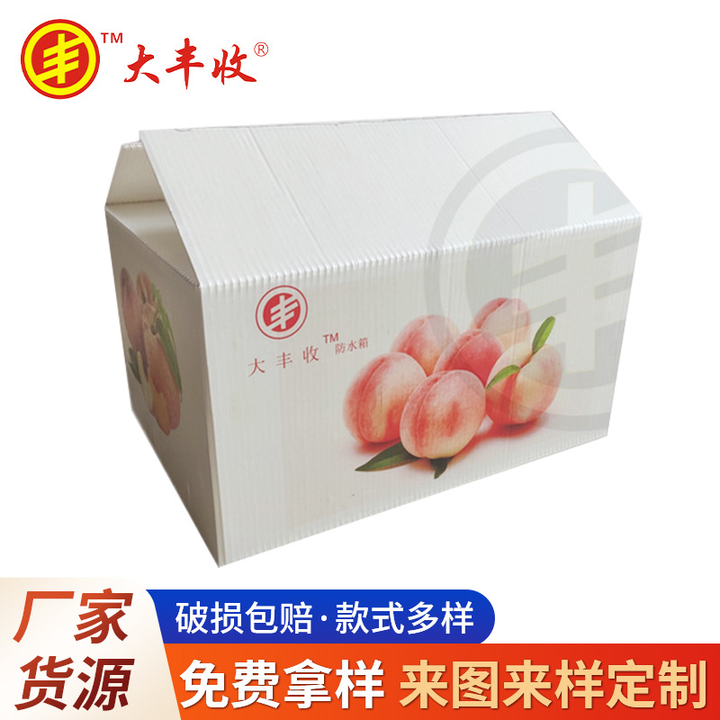 加厚塑料pp中空板箱 塑料瓦楞板箱钙塑板箱 防潮纸箱中空周转箱