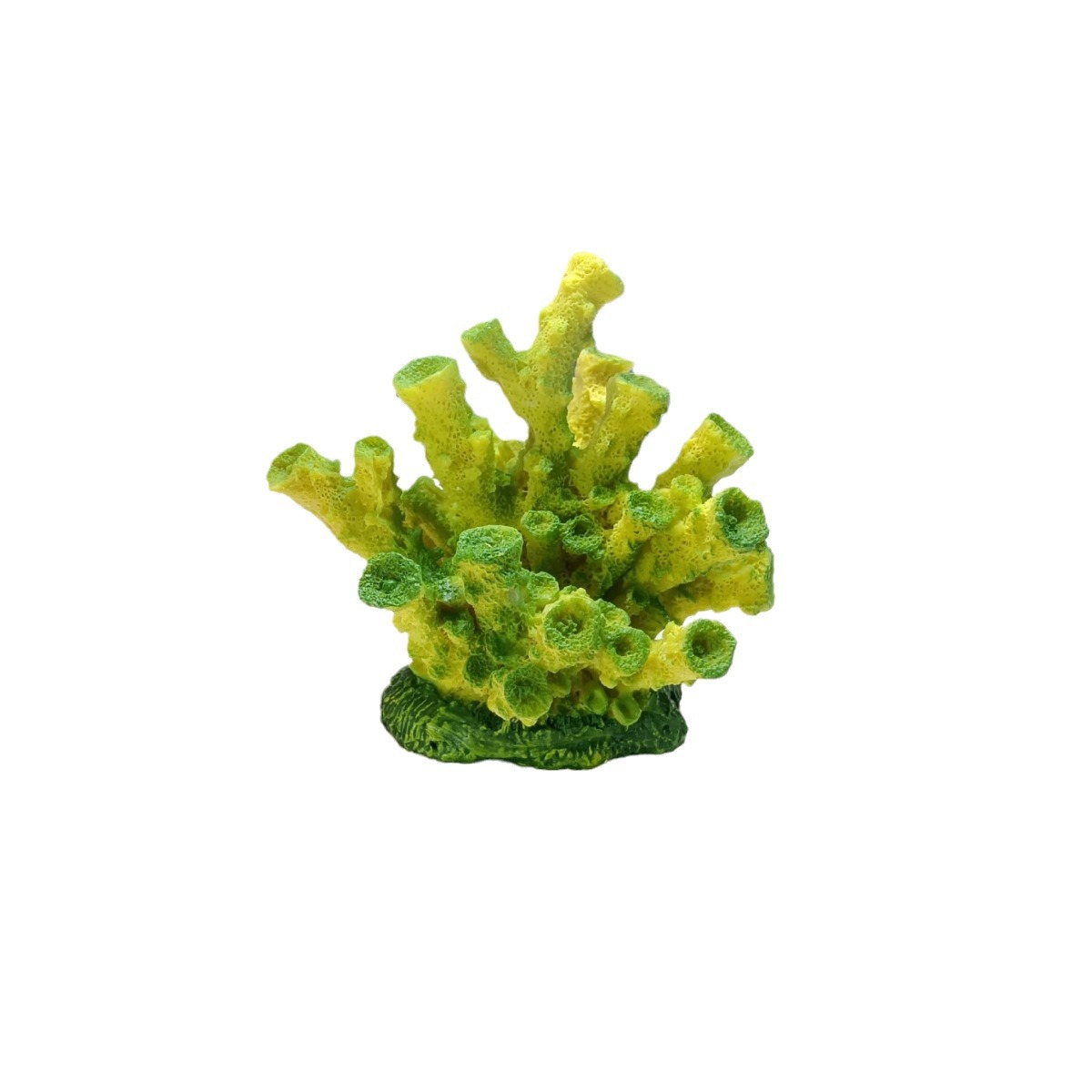 Decoración de pecera pequeña decoración de micro paisajismo acuario al por mayor peces y camarones para evitar la casa resina arrecife de coral árbol de coral