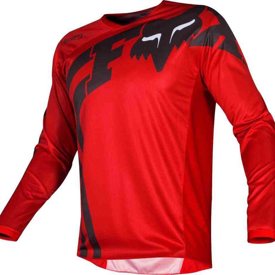 FOX cuesta abajo ropa camiseta bicicleta de montaña ropa de ciclismo off-road motocicleta ropa de carreras verano camisa de manga larga para hombres