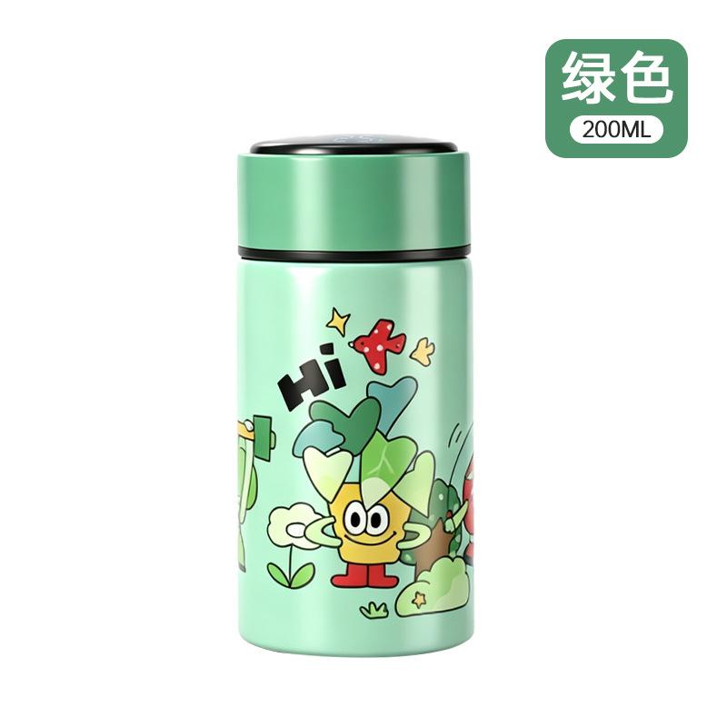 Mini termo al por mayor, pantalla inteligente de temperatura, taza de acero inoxidable 316, compacta y portátil, taza de agua aislada de grado alimenticio 304 image 15
