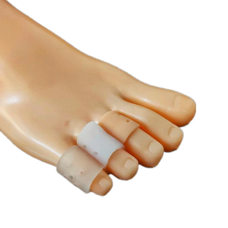 Силиконовый защитный чехол с двусторонним отверстием для маленьких хвостовых пальцев, дышащий чехол для пальцев и пальцев, мягкий силиконовый противоизносный чехол