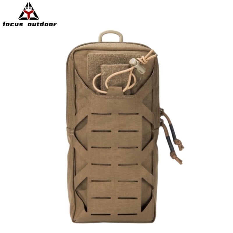Nuevo producto Paquete de accesorios de almacenamiento de cuchillos de camping de campo personalizados, tácticas de montañismo, bolsa de almacenamiento de accesorios de riñonera EDC