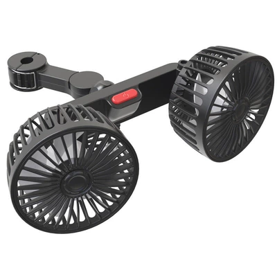 Car-Mounted Dual-Head Fan for Digər kiçik elektrik cihazlar - universal-dual-head-usb-car-vent-mount-fan