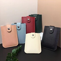 引き出し式カードバッグ多カード位置証明書セット大容量身分証明書銀行カードカバー消磁防止小型超薄型カードクリップ