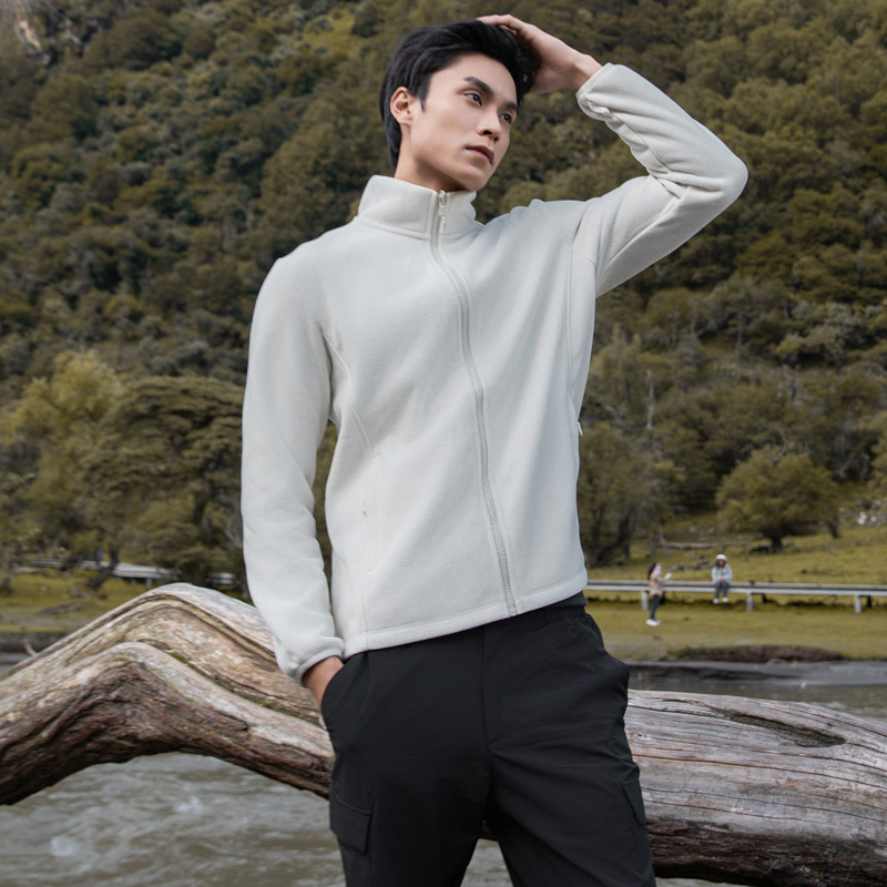 Otoño y invierno nuevo abrigo de terciopelo de pelusa mujer más terciopelo de alta sensación cardigan casual chaqueta de terciopelo de forro interior chaqueta de asalto hombre image 14