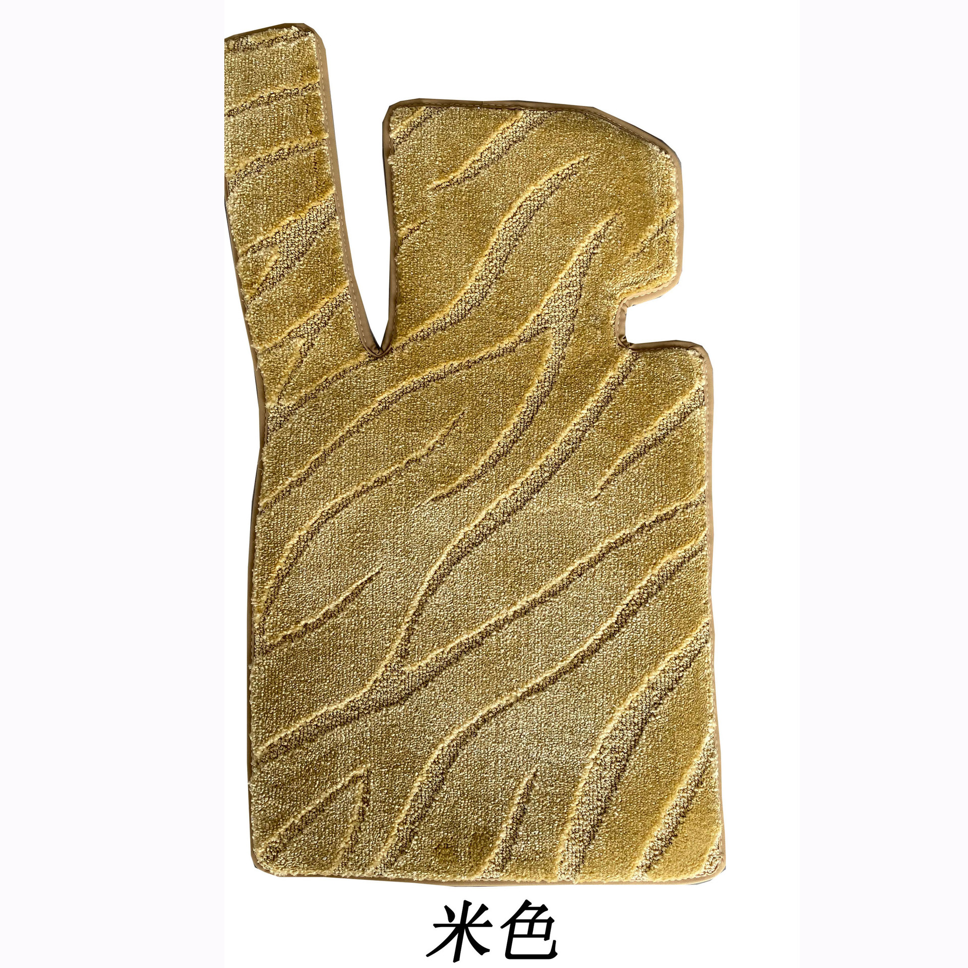 Manufacturer Supplies Galaxy Blanket Jacquard Upper Layer Floor Mats, Car Rear Seat Mats, Wave Pattern Car Roll Mats for Automotive Use