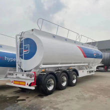 厂家直销3轴50方油罐半挂车 外贸型45立方液体柴油油罐运输车