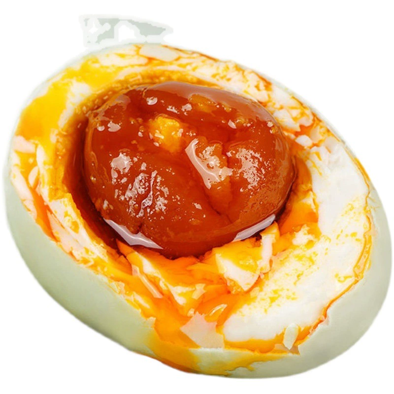 30 штук натуральных соленых утиных яиц с красным желтком и жирной начинкой, вакуумная упаковка, оптовая продажа готовых соленых утиных яиц