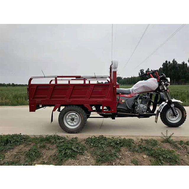 工地运输带高低速自卸车 汽油三轮摩托车 农用代步汽油三轮车